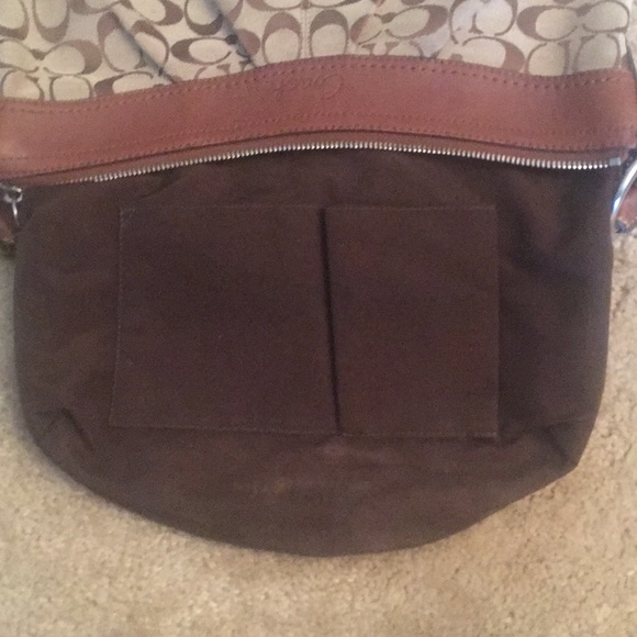 Coach purse. Brown leather. - Picture 8 of 8